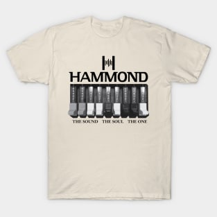 Hammond Organ logo and graphics T-Shirt